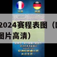 欧洲杯赛程2024赛程表图（欧洲杯赛程2024赛程表图片高清）