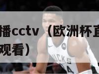 欧洲杯直播cctv（欧洲杯直播cctv5在线直播观看）