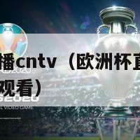 欧洲杯直播cntv（欧洲杯直播cctv5在线直播观看）